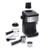 4-Shot Steam Espresso, Cappuccino, and Latte Maker with Frothing Wand Electric