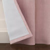 Blackout Corded Ribbed Curtain Panels - Set of 2