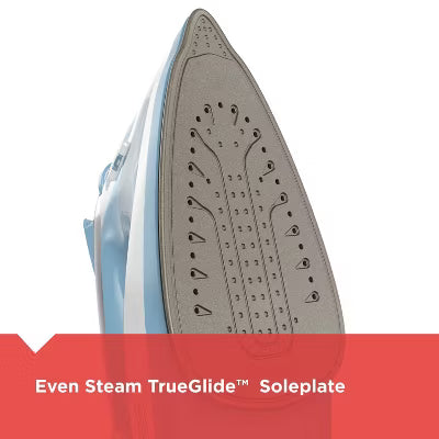 Steam Iron Retractable Cord Gray