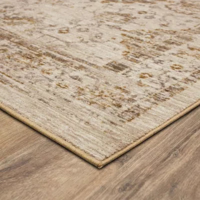 Washable Vintage Distressed Rug, 7'x10'