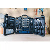 145pc Deluxe Household: Steel & Plastic Hand Tool Set with Pliers, Screwdriver, Wrench, Hammer