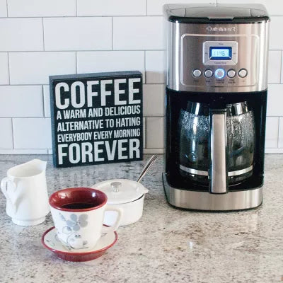14-Cup Programmable Coffeemaker - Stainless Steel