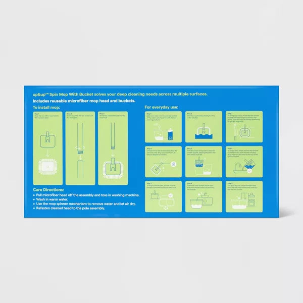 Spin Mop with Refill