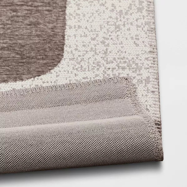 Modern Geo Rectangular Woven Indoor Outdoor Area Rug 7'10" x 10'