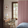 Blackout Corded Ribbed Curtain Panels - Set of 2