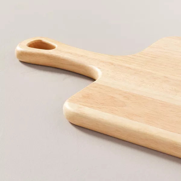 Wooden Paddle Serving Board with Handles