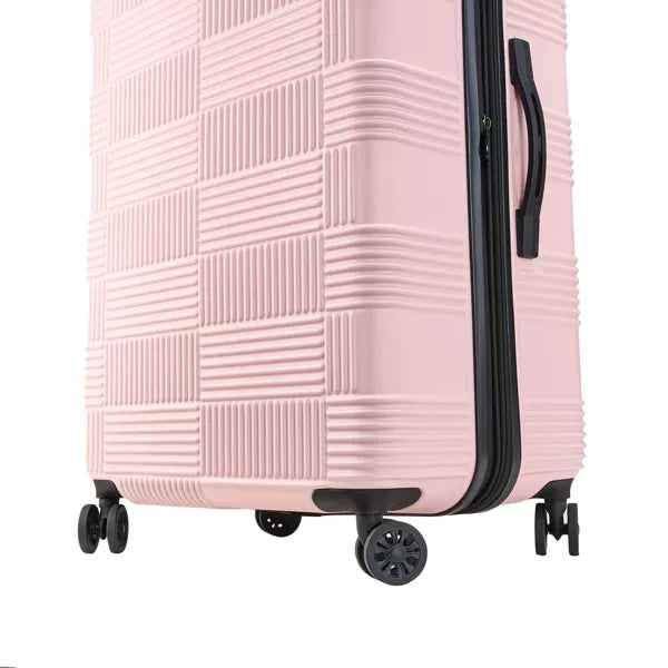 NXT Hardside Large Checked Spinner Suitcase