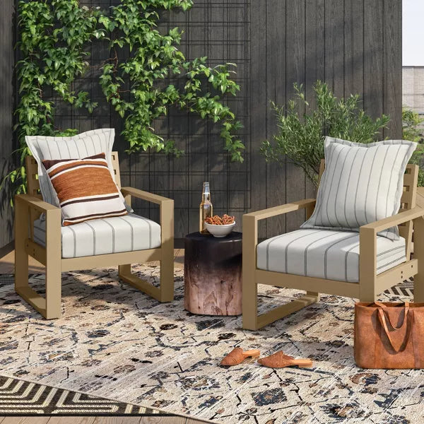 Woven Outdoor Deep Seat Back Cushion
