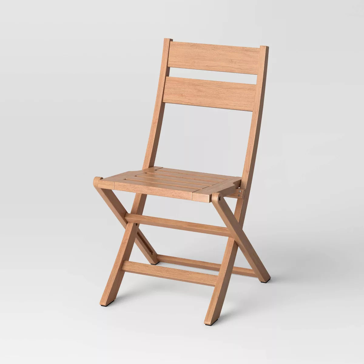 (Set of 2) Ferron Wood Outdoor Portable Sport Chairs SHOWROOM ITEM
