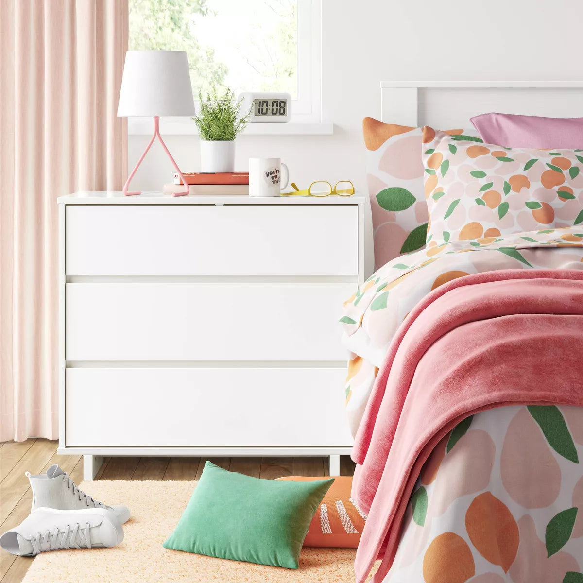 Modern 32" Wide 3 Drawer Dresser SHOWROOM ITEM