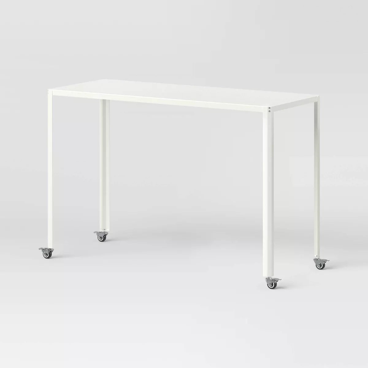 Metal Rolling Computer Desk
