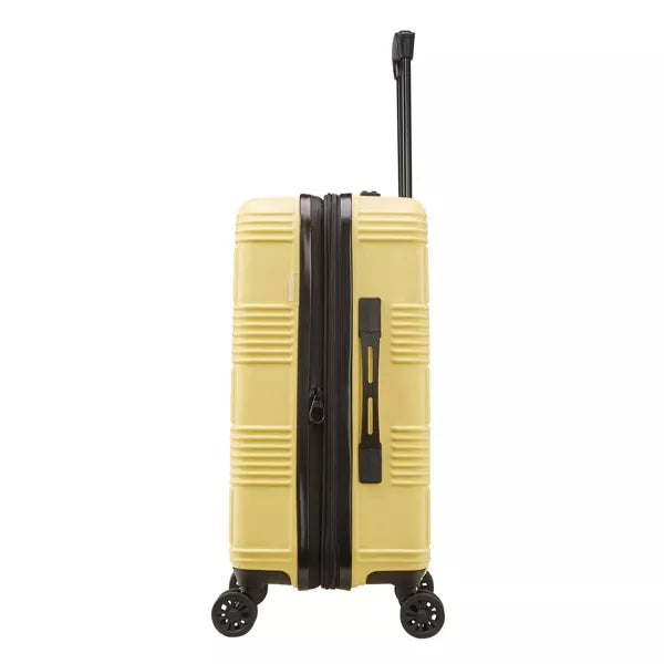NXT Checkered Hardside Carry On Spinner Suitcase