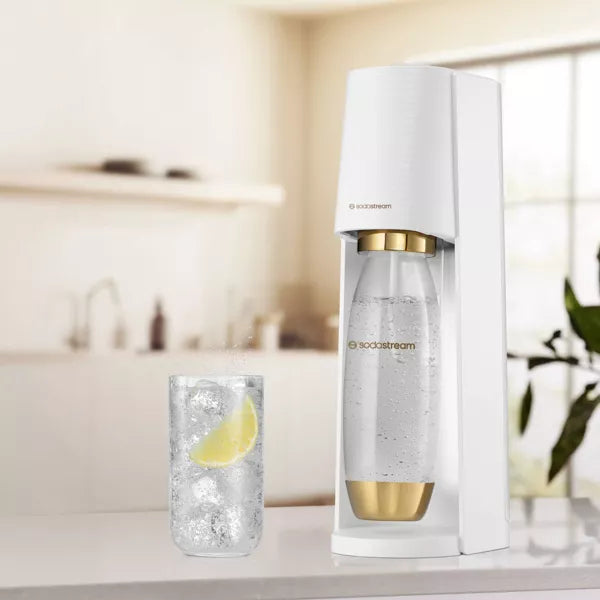 Terra Sparkling Water Maker with CO2 and Carbonating Bottle
