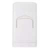 Gallery 9 Can Beauty Lighted Mirror Fridge - White