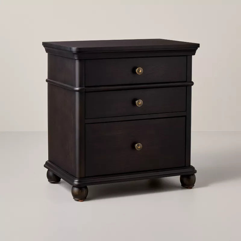 3 Drawer Classic Night Stand