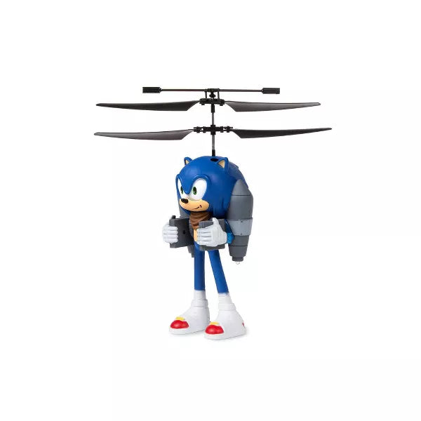Sonic Boom Sonic Channel IR Jetpack Flying Figure Helicopter
