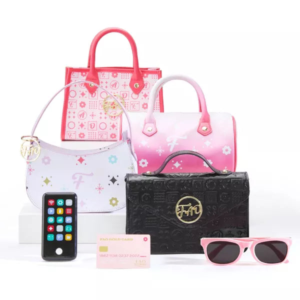 (4 Options) FAO Schwarz Soho Handbag & Accessories SHOWROOM ITEM