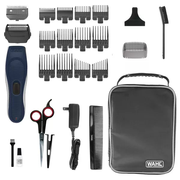 Clip & Shave 2 in 1 Cordless Rechargeable Hair Clipper and Electric Shaver for Men for Head, Face & Body
