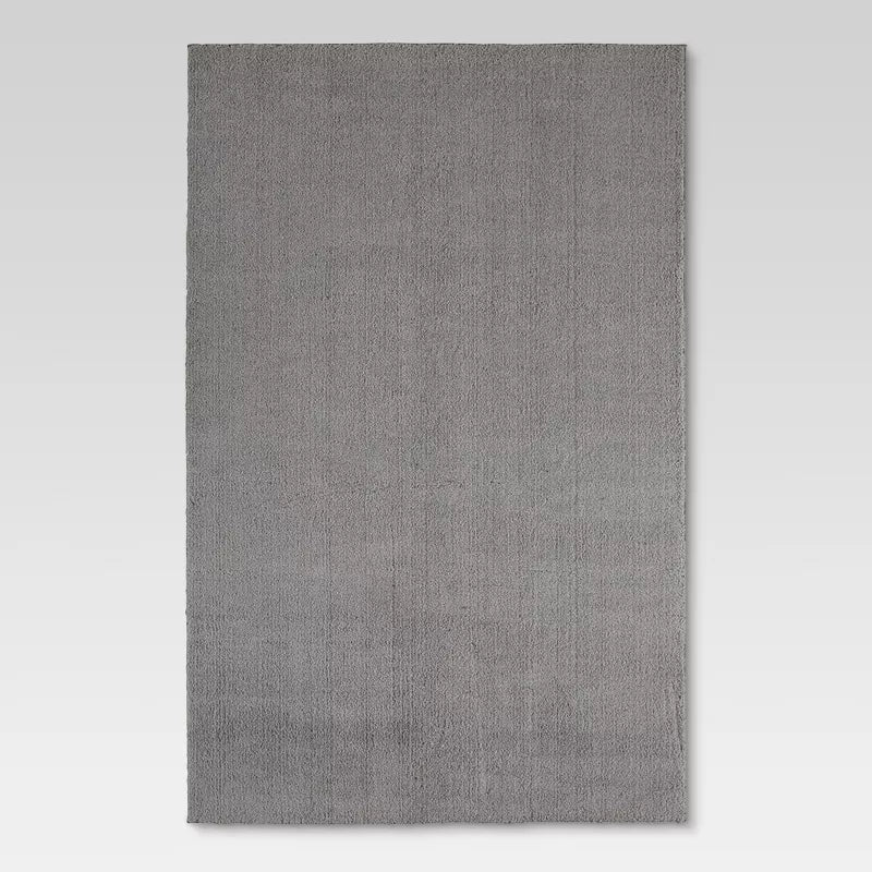 Solid Tufted Micropoly Shag Area Rug - 6'6"x10'