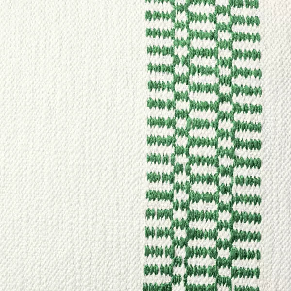 Checkered Stripe Indoor/Outdoor Ottoman Pouf