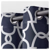 2pk Room Darkening Gates Sateen Woven Curtain Panels