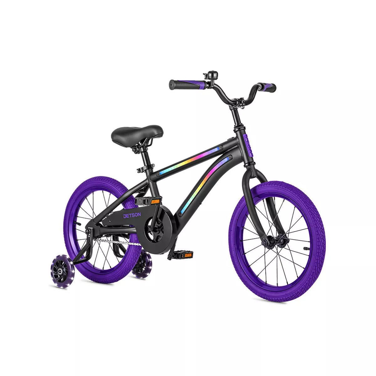 Light Rider Kids' Light Up Bike - Black/Purple