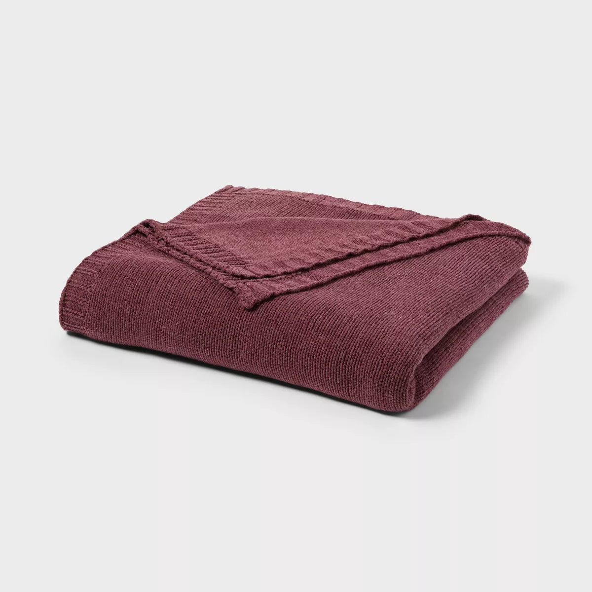 Sweater Knit Bed Blanket