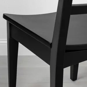 2pk Wood Ladder Back Dining Chair Set