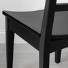2pk Wood Ladder Back Dining Chair Set