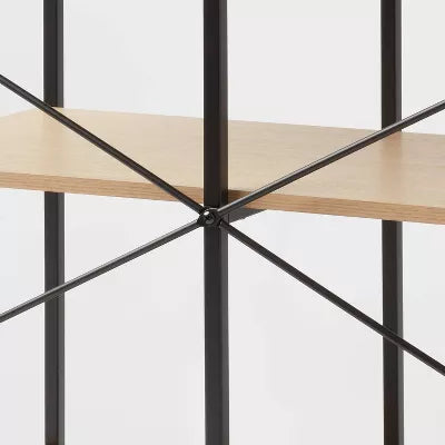 4 Cube Storage Shelves - Modular Storage Furniture, Anti-Tip, Paper Laminate, Powder-Coated Steel