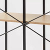 4 Cube Storage Shelves - Modular Storage Furniture, Anti-Tip, Paper Laminate, Powder-Coated Steel