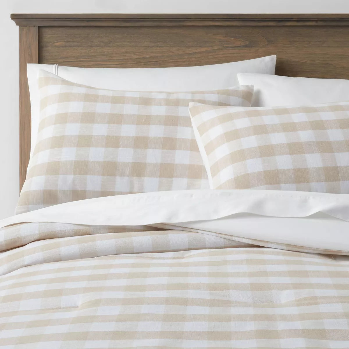 Yarn-Dyed Gingham Comforter & Sham Set - King