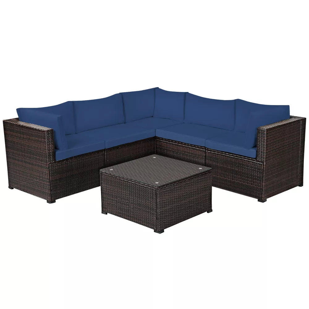 3 Piece Set Armless Chair w/Tempered Glass Coffee Table - 3 BOXES