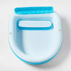 Family Pool with Bench Oval Kiddie Pool -  PVC Liner