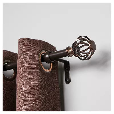 Cagio Curtain Rod - Oil Rubbed Bronze