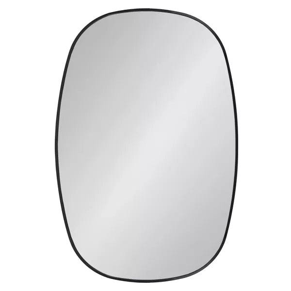 Zayda Metal Danish Oval Mirror