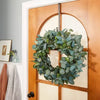 Faux Mixed Eucalyptus Wreath, final cut