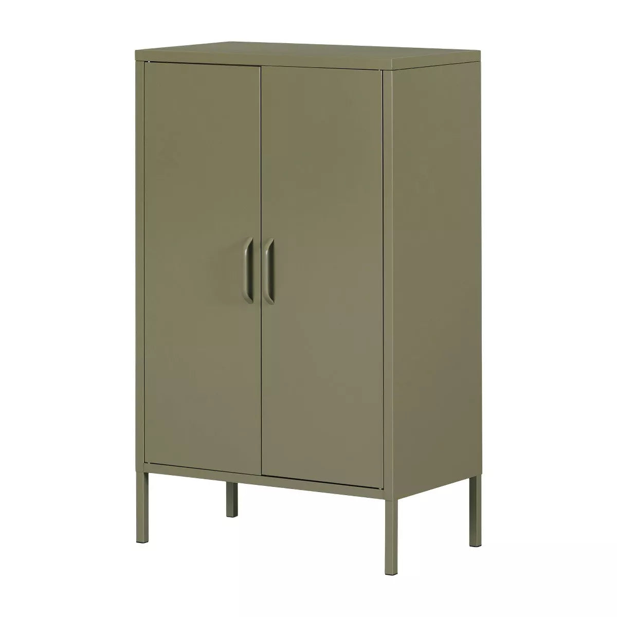 South Shore Crea 2 Door Metal Accent Cabinet