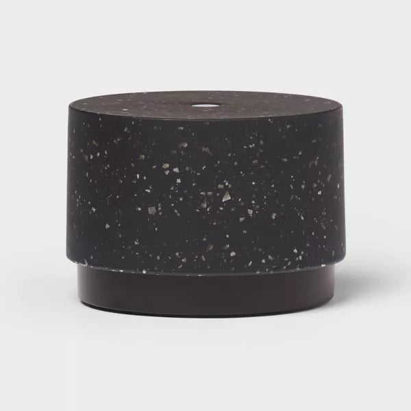 Black Terrazzo Essential Oil Diffuser - Ultrasonic, Aromatic Mist, Auto Shut-Off