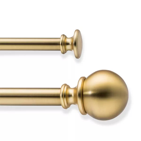 Ball Double Curtain Rod