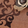Classic Medallion Floral Scroll Non-Slip Washable Indoor Runner or Area Rug 4'x6'