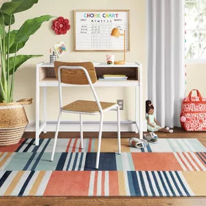 Broken Striped Kids' Rug