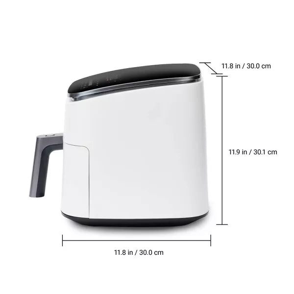 TurboBlaze Smart Air Fryer Cream