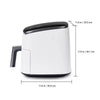 TurboBlaze Smart Air Fryer Cream