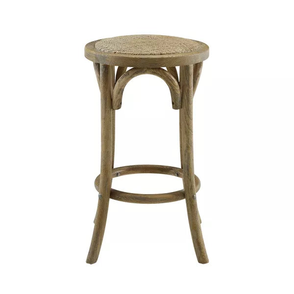 Rae Ratten Seat Backless Counter Height Barstool