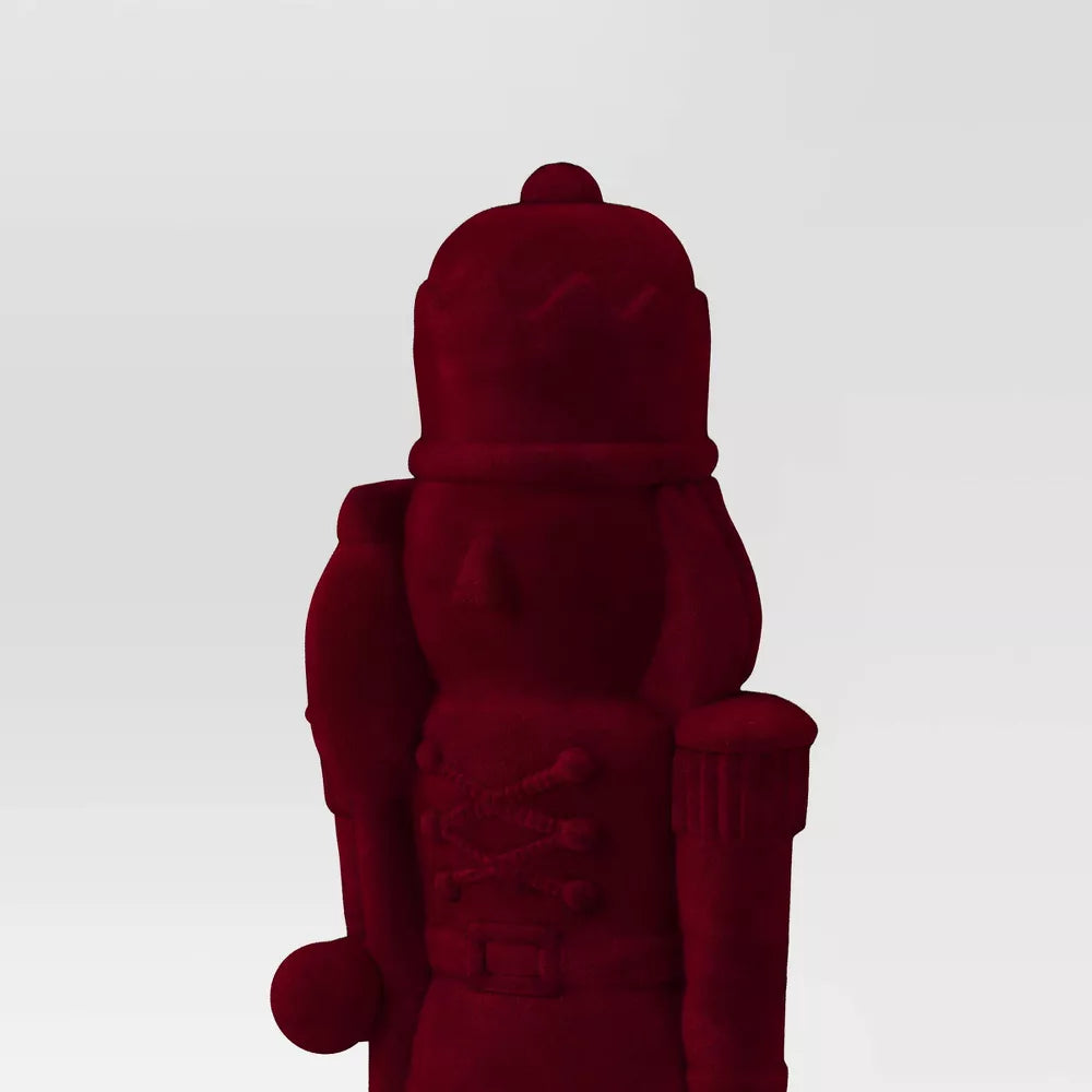 Christmas Flocked Nutcracker-SHOWROOM ITEM,