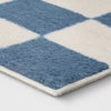 Area Kids' Rug Checker Blue,  4' x 5'5