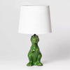 Dinosaur Kids' Table Lamp Green