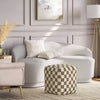 Checkerboard Pouf