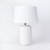 Ceramic Assembled Table Lamp White